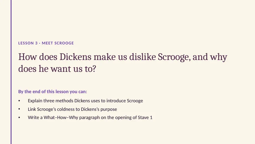 Title slide for Lesson 3