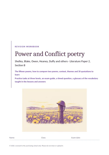 Revision workbook: For students